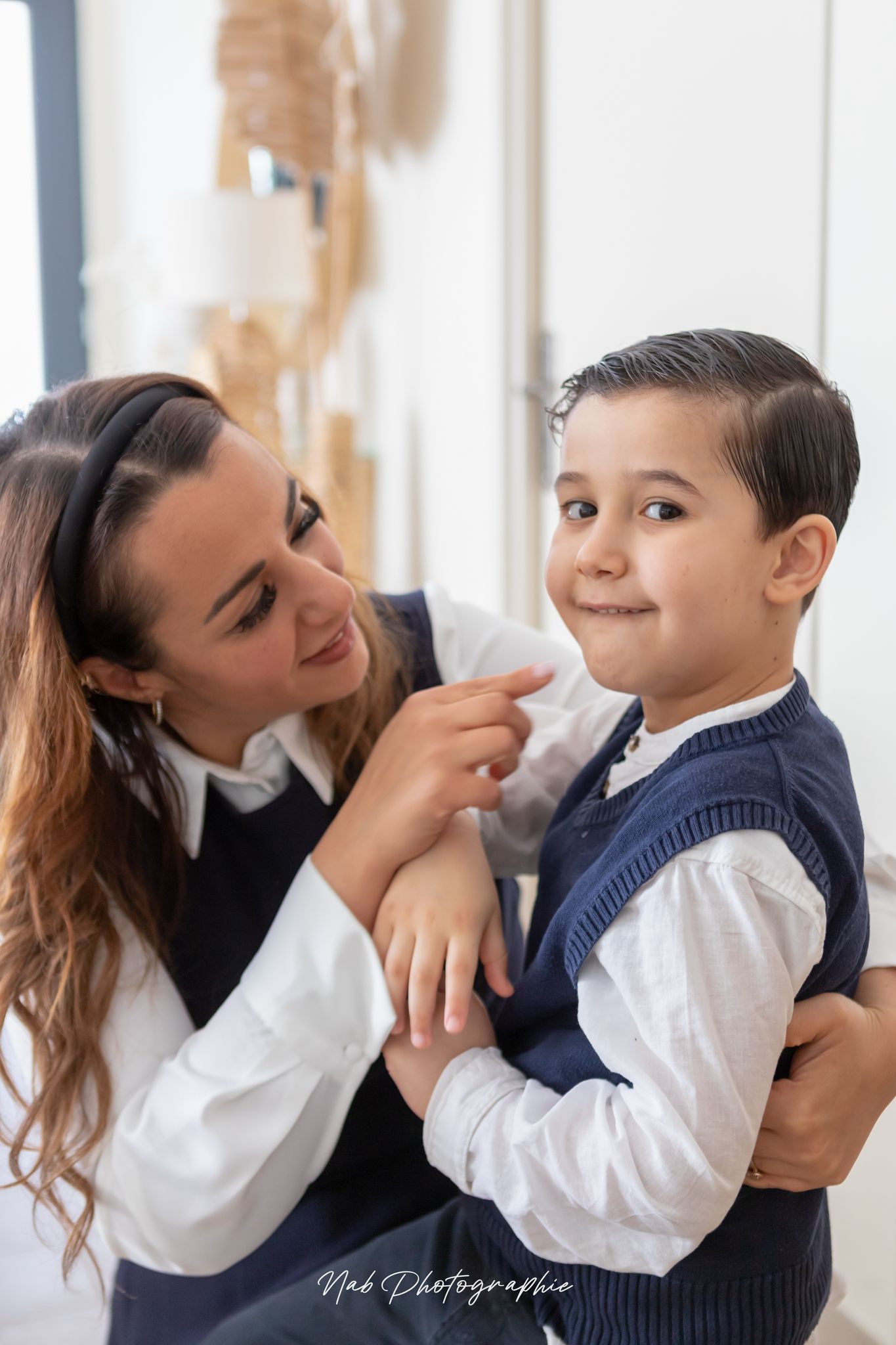 Pauline De Miras avec son fils Aydan